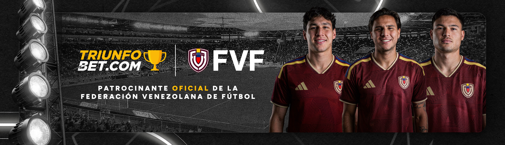 TriunfoBet – Official sponsor of the Venezuelan Football Federation
